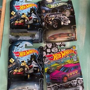 Halloween Edition Toy Cars Set